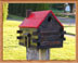 Cabin Birdhouse