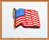 Patriotic Flag Magnet Sign