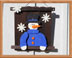 Snowman Plaque