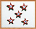 Patriotic Star Magnets